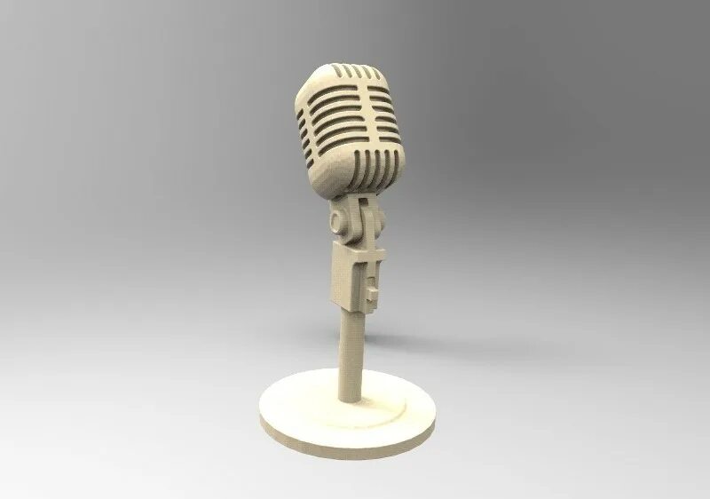 Мод на микрофон 1.16 5. Микрофон.stl 3d. 3d print model микрофон. деревянный микрофон. микрофон stl.
