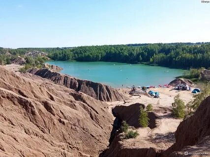 Голубые озера тульская на карте