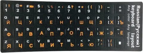Английский алфавит на клавишах компьютера