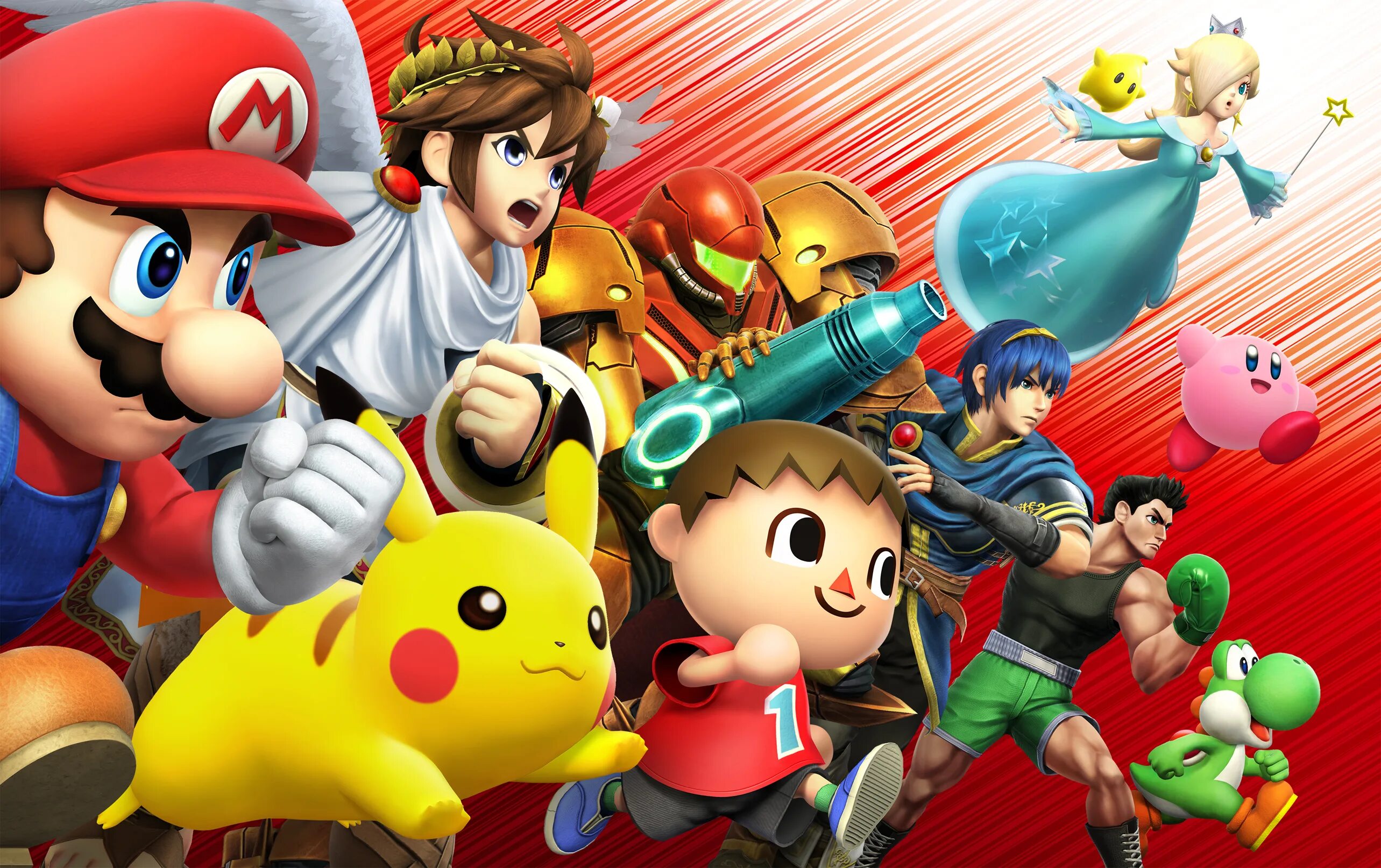 Игру super smash