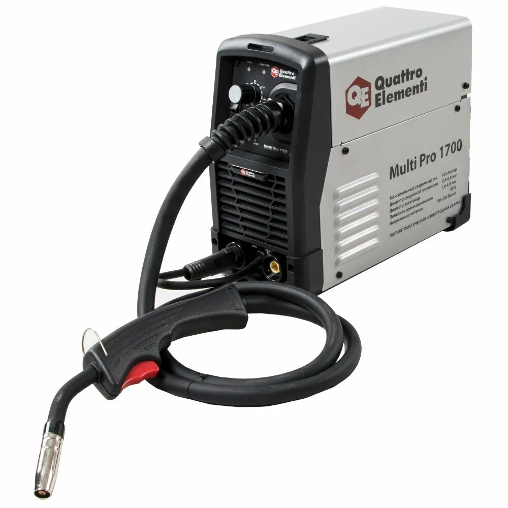 Полуавтомат quattro. Quattro elementi multipro 2100, tig, mma, migmag. полуавтомат сварочный кватро элемент 165.