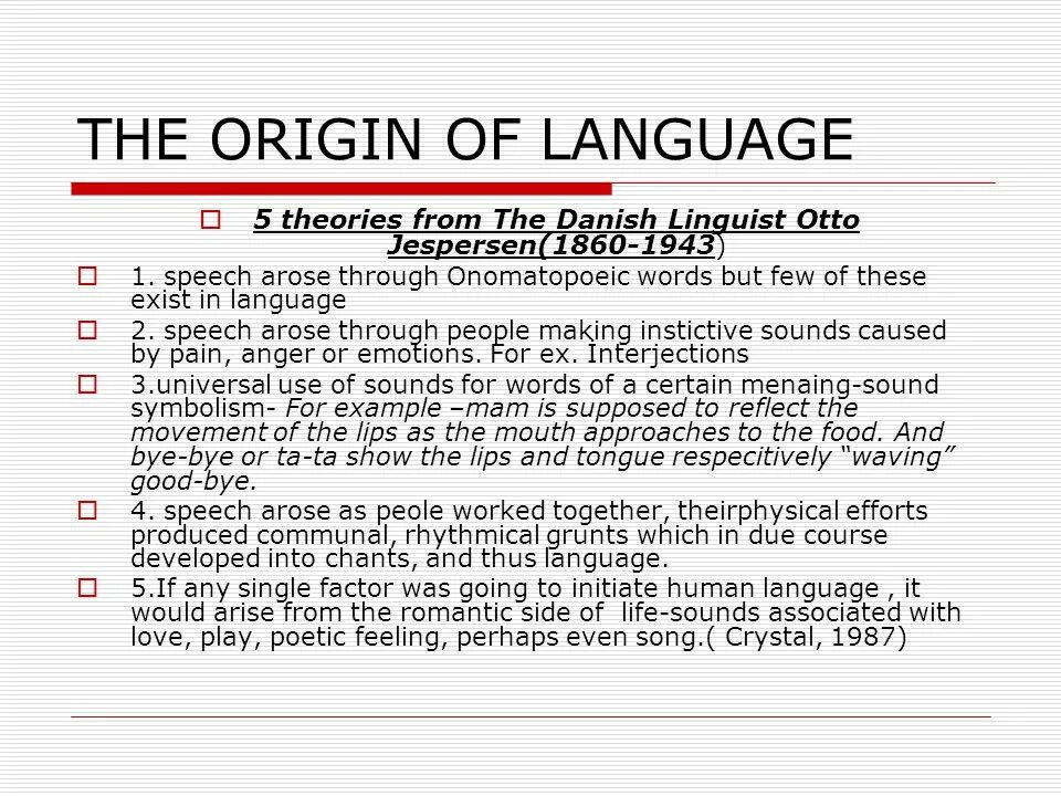 Linguists have produced a new