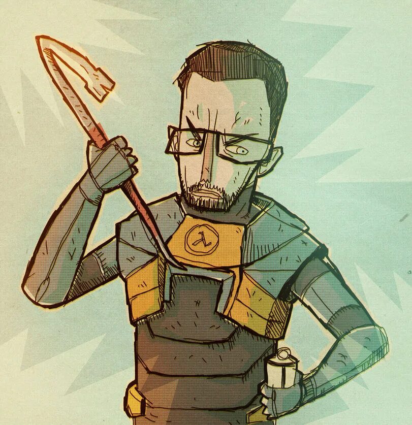 Half life art