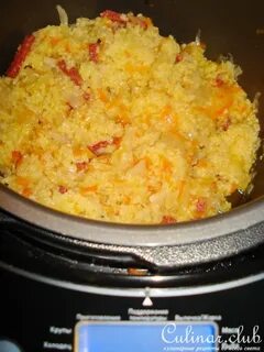 Пшено с капустой