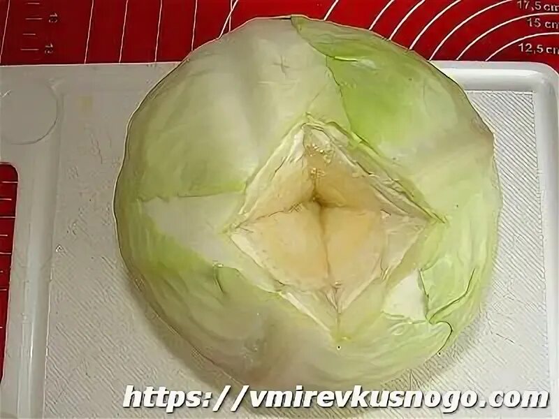 Как разобрать капусту для голубцов легко