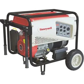 Honeywell 7500W Electric Start Portable Generator.