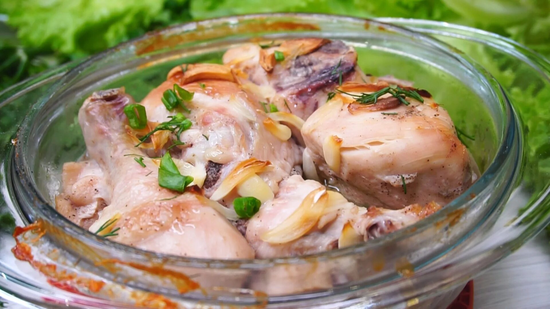 Рецепт курицы в собственном соку в духовке
