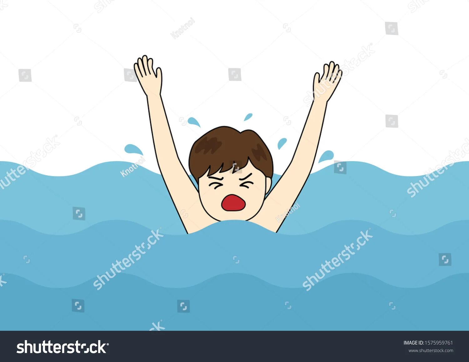 He will swim. Утопающий картинки для детей. Утопление картинки для детей. Can't Swim.