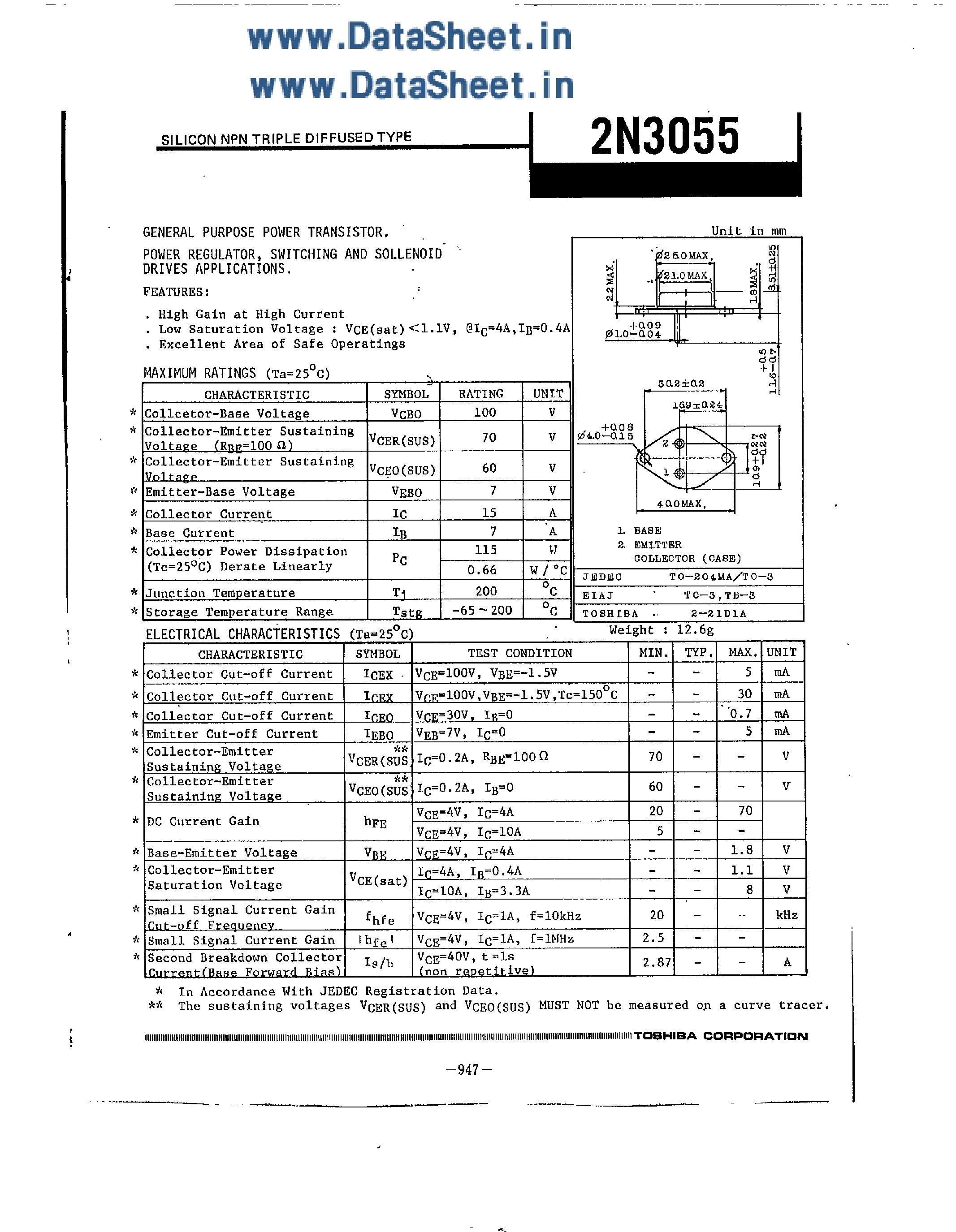 Tip3055 транзистор характеристики. Даташит на транзистор tip3055. Транзистор 2955 аналог. Tip3055 транзистор аналоги. Tip3055 transistor.