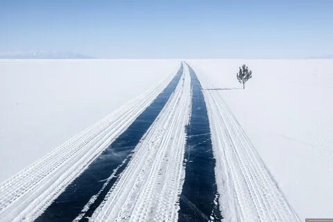 Дорога через лед