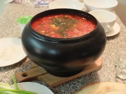 Щи в казане