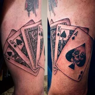 Top 71 Best Ace of Spades Tattoo Ideas - 2021 Inspiration Guide.