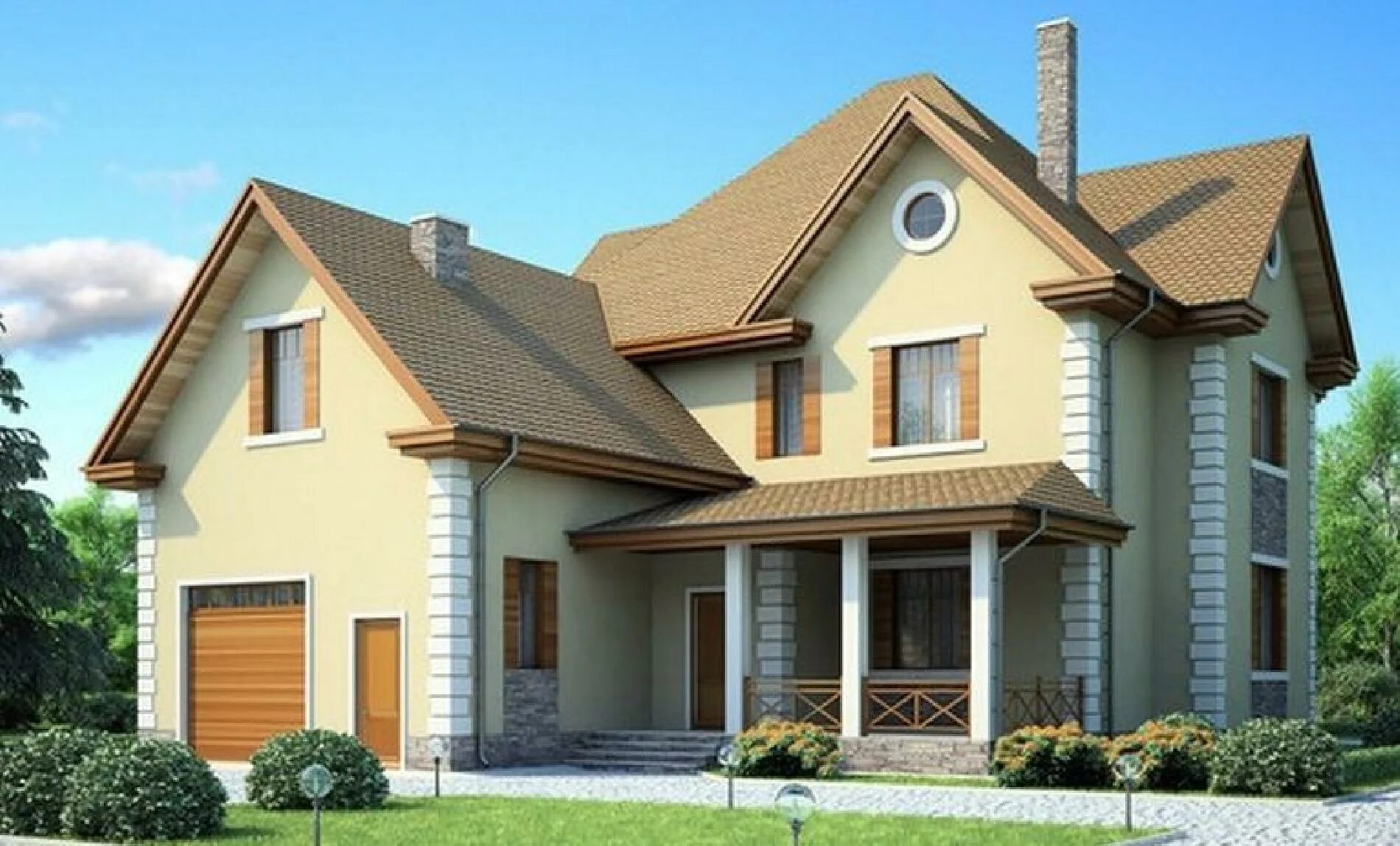 Дачный домик. Постройка домов 150 квадратных метров под ключ. Дача из бруса. Дом с мансардой брус. Строим дом 53.