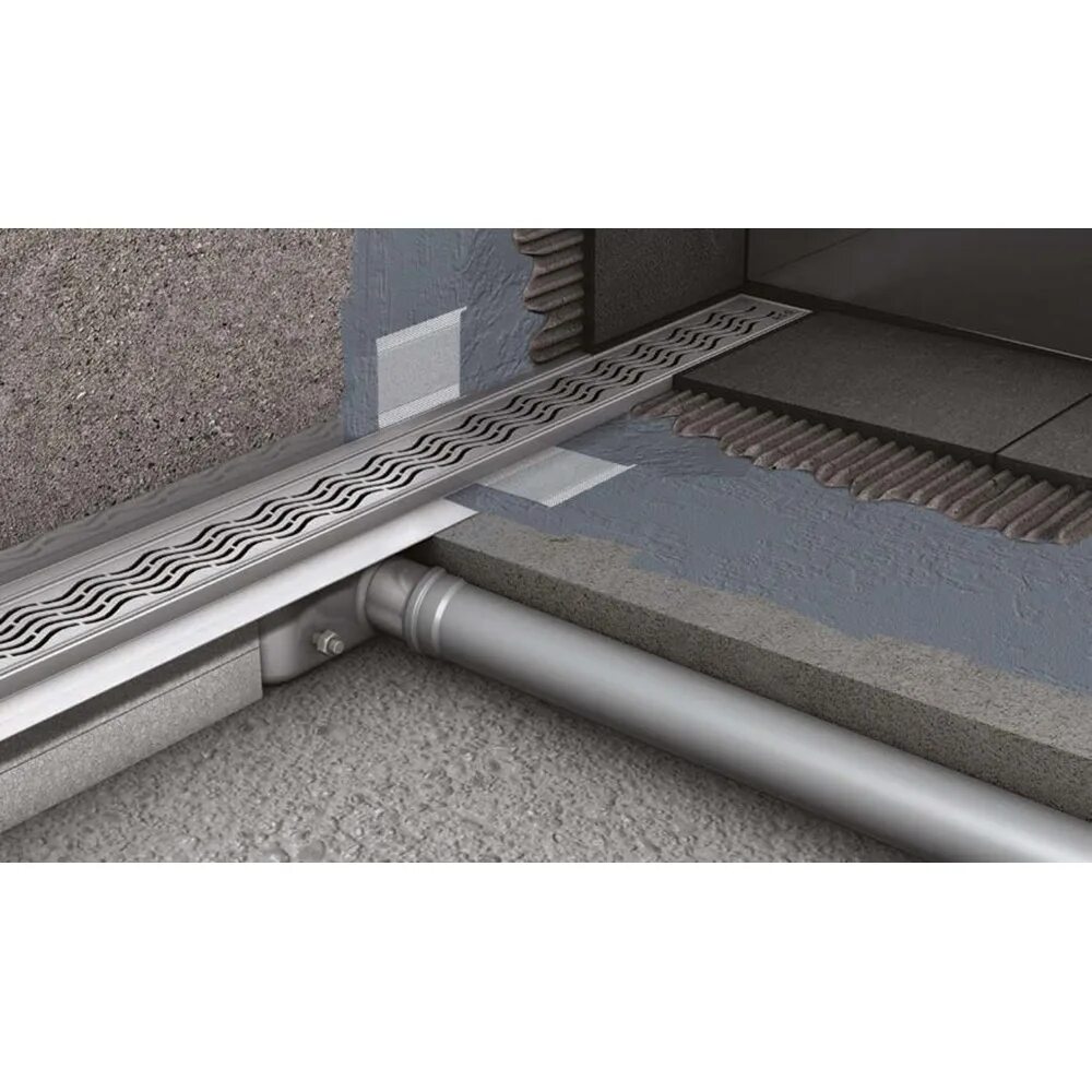 Линейные трапы под плитку. Aco.SHOWERDRAIN C душевой лоток 785мм, h=65мм. Душевой канал aco SHOWERDRAIN C 9010.88.30. Душевой лоток aco SHOWERDRAIN C 408714 600 мм сифон 92 мм. Душевой канал aco SHOWERDRAIN C.