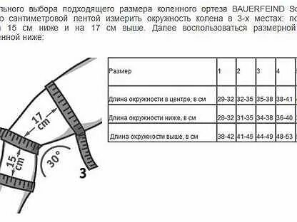 Как определить размер колена для наколенников