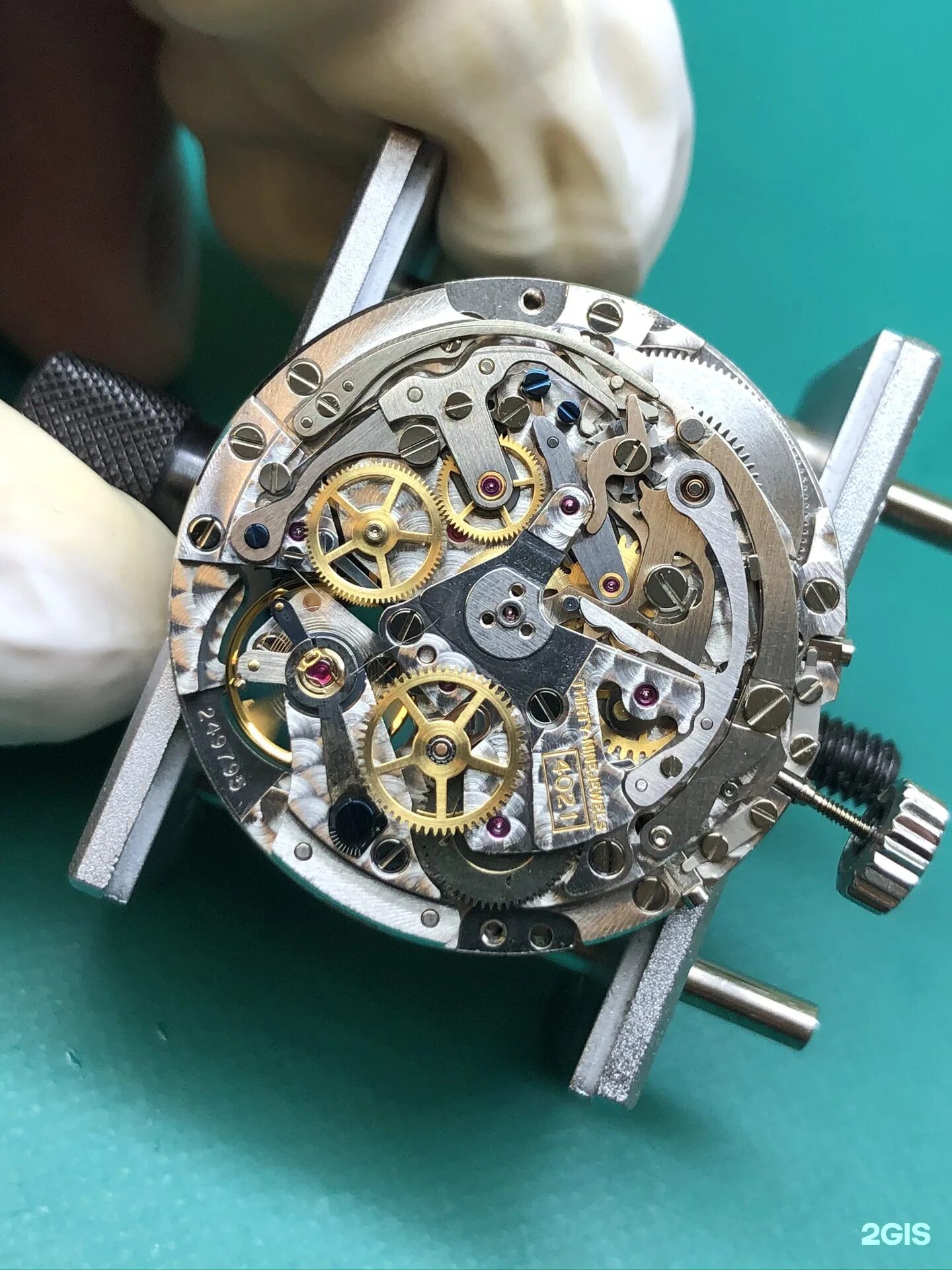 Graham Chronofighter eta 7750 Repair. Eta 7750 в разборе. Швейцарская мастерская часов. Ремонт часов. Купить часов в новокузнецке