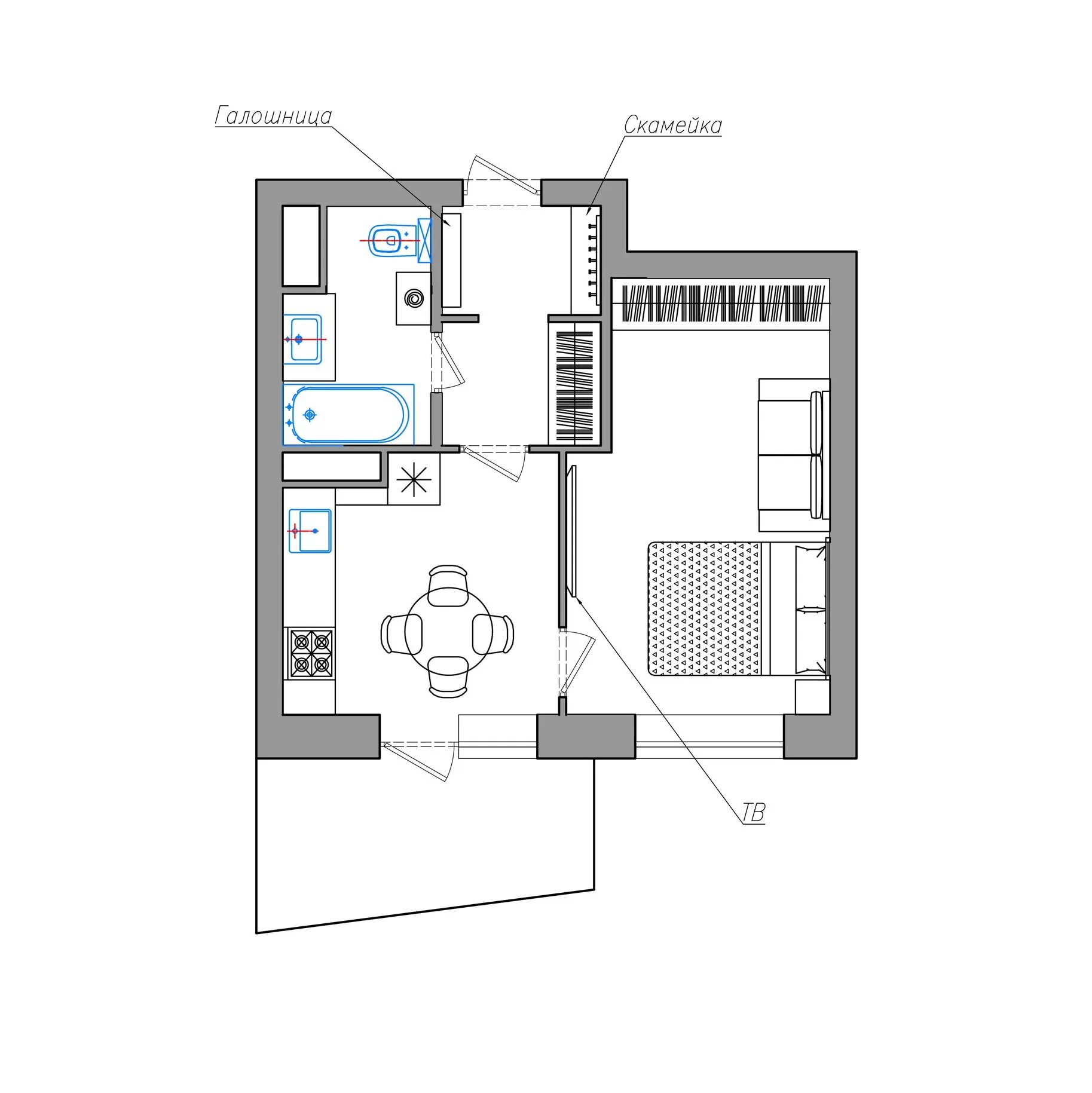 3д планировка студия 18м². Функциональная планировка квартиры. Функциональные планировки квартир. План жилого дома с функциональным зонированием рисовать. Планировка двухкомнатной квартиры с мебелью.