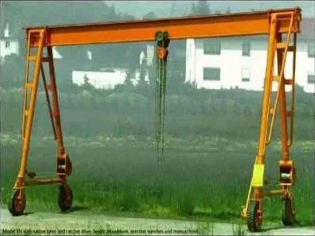 Кран мп 1. Портальный кран 3т. мини козловой кран. козловой кран для гаража. гидравлический козловой кран.