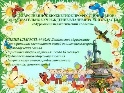 Дошкольное образование квалификация