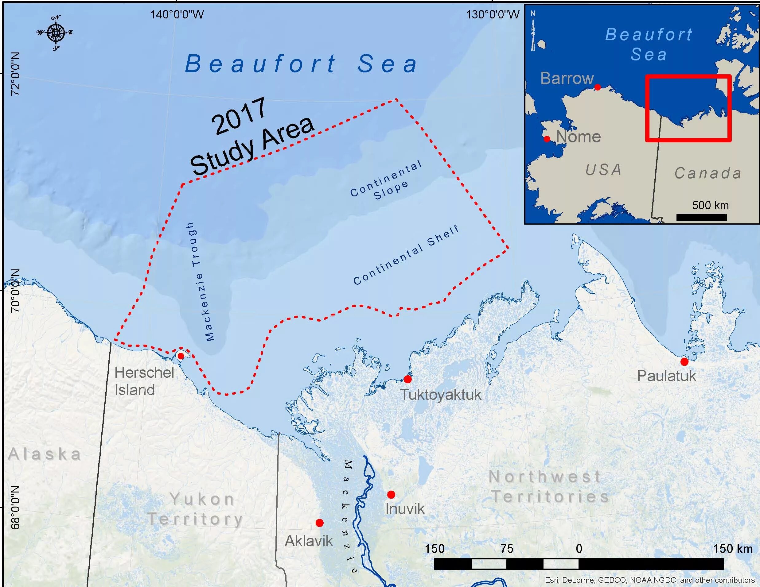 В какой океан впадает юкон. Северная Америка море Бофорта. Море Бофорта на карте. Залив Бофорта. Море Бофорта на карте Северного Ледовитого океана.