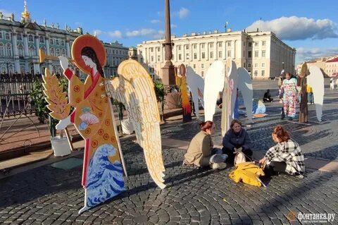 Ангелы петербурга на карте