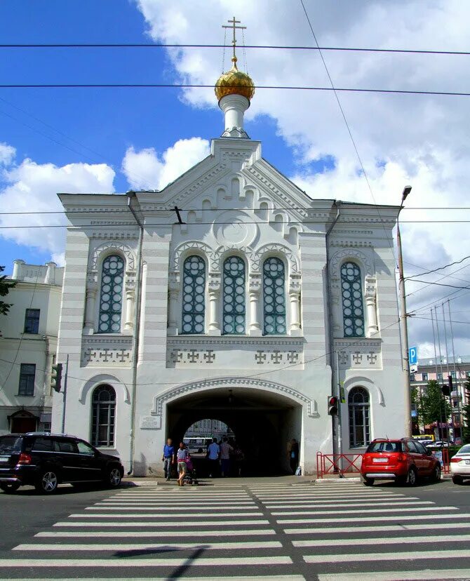 знаменская башня