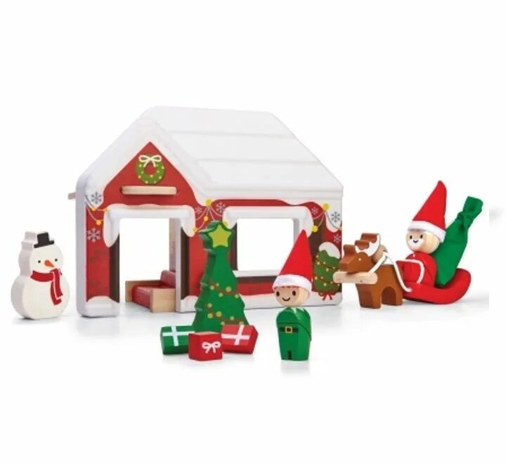 Плеймобиль кристмас. Резиденция санта клауса в лапландии. Домики санты. Santa house. Домики санты.