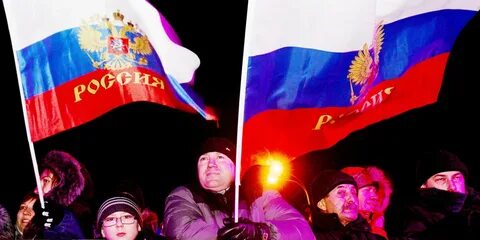 Российский флаг запретили