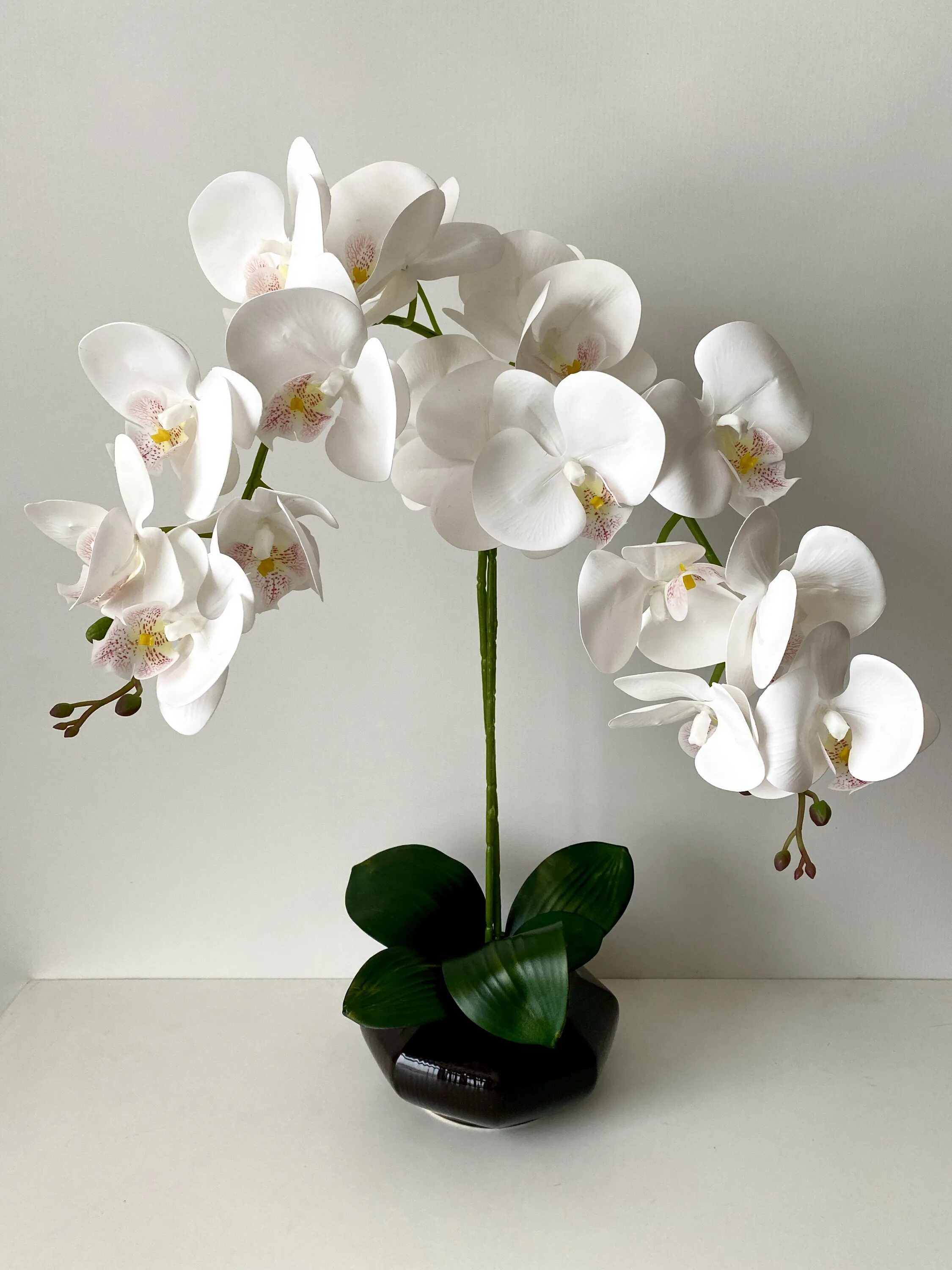Орхидеи в интерьере. Композиции с орхидеями искусственными. Искуссивенная архидея.