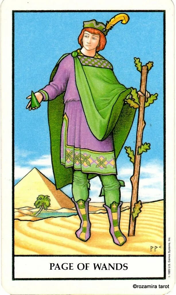 Page of wands значение