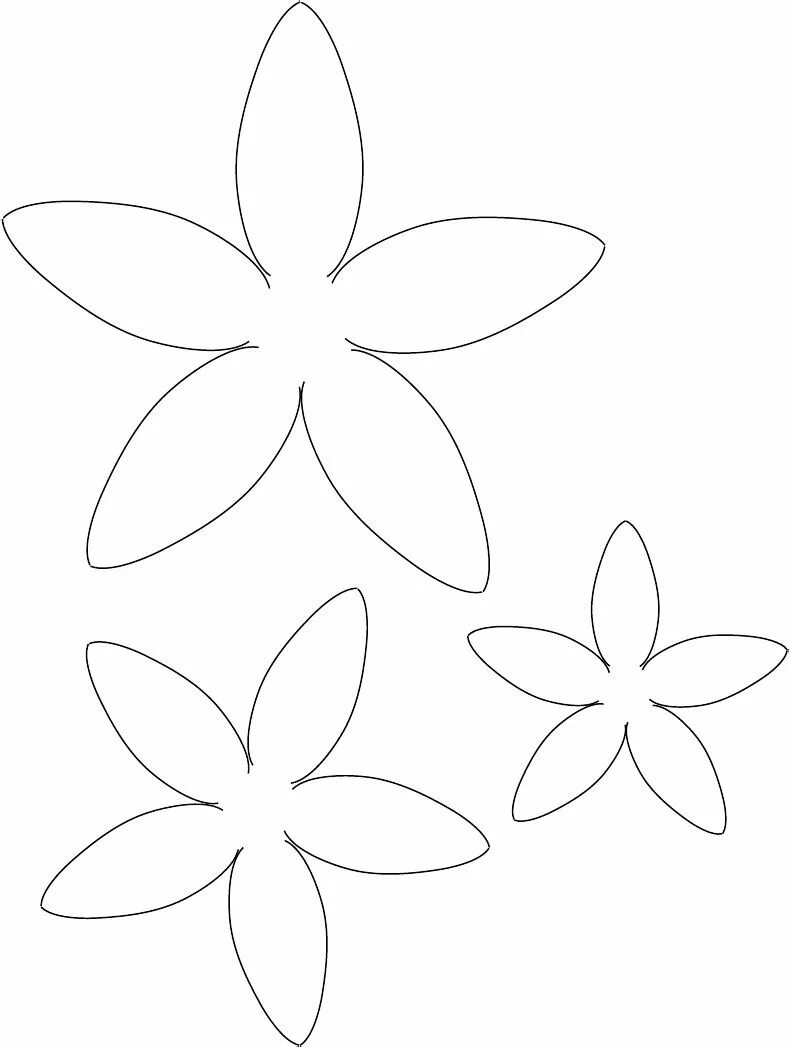 Цветы трафарет для вырезания. Цветок с пятью лепестками шаблон. Шаблон цветов 5 лепестков для вырезания. Шаблон цветов 5 лепестков для вырезания. Трафарет цветов.