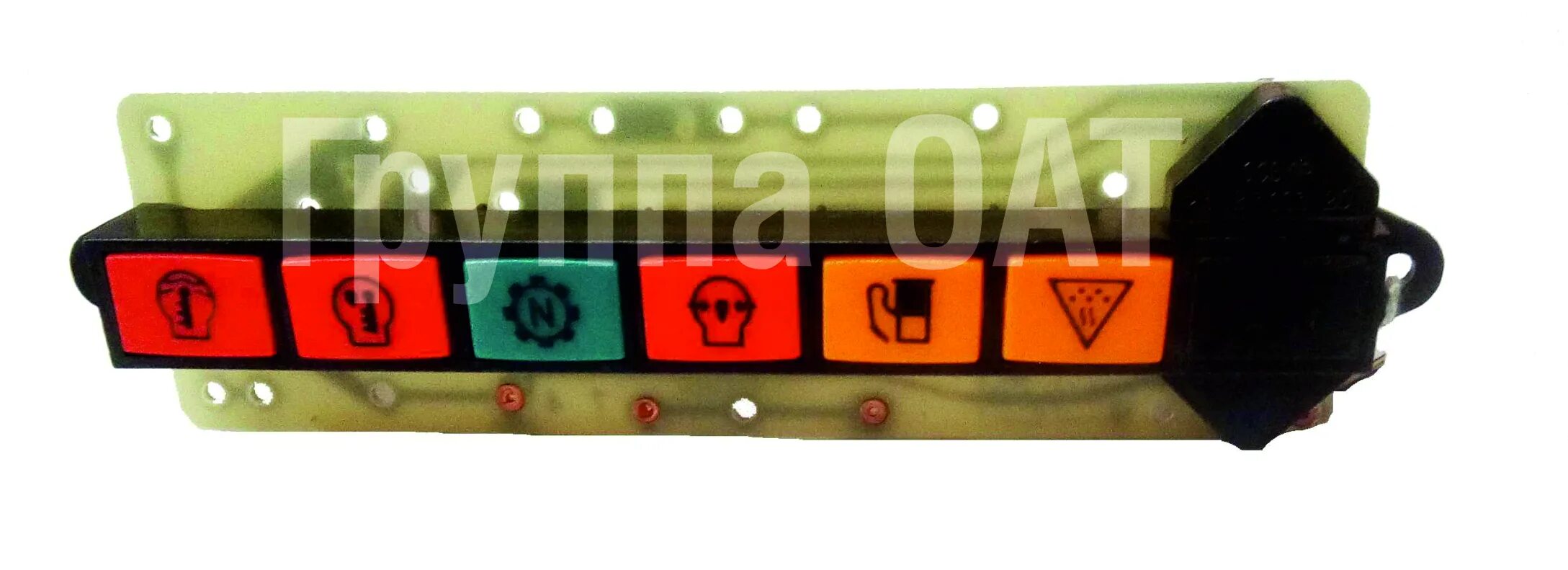 блок контрольных ламп евро 2312. сигнальные лампы камаз. блок контрольных ламп 2312. 3803010-23. сигнальные лампы камаз.