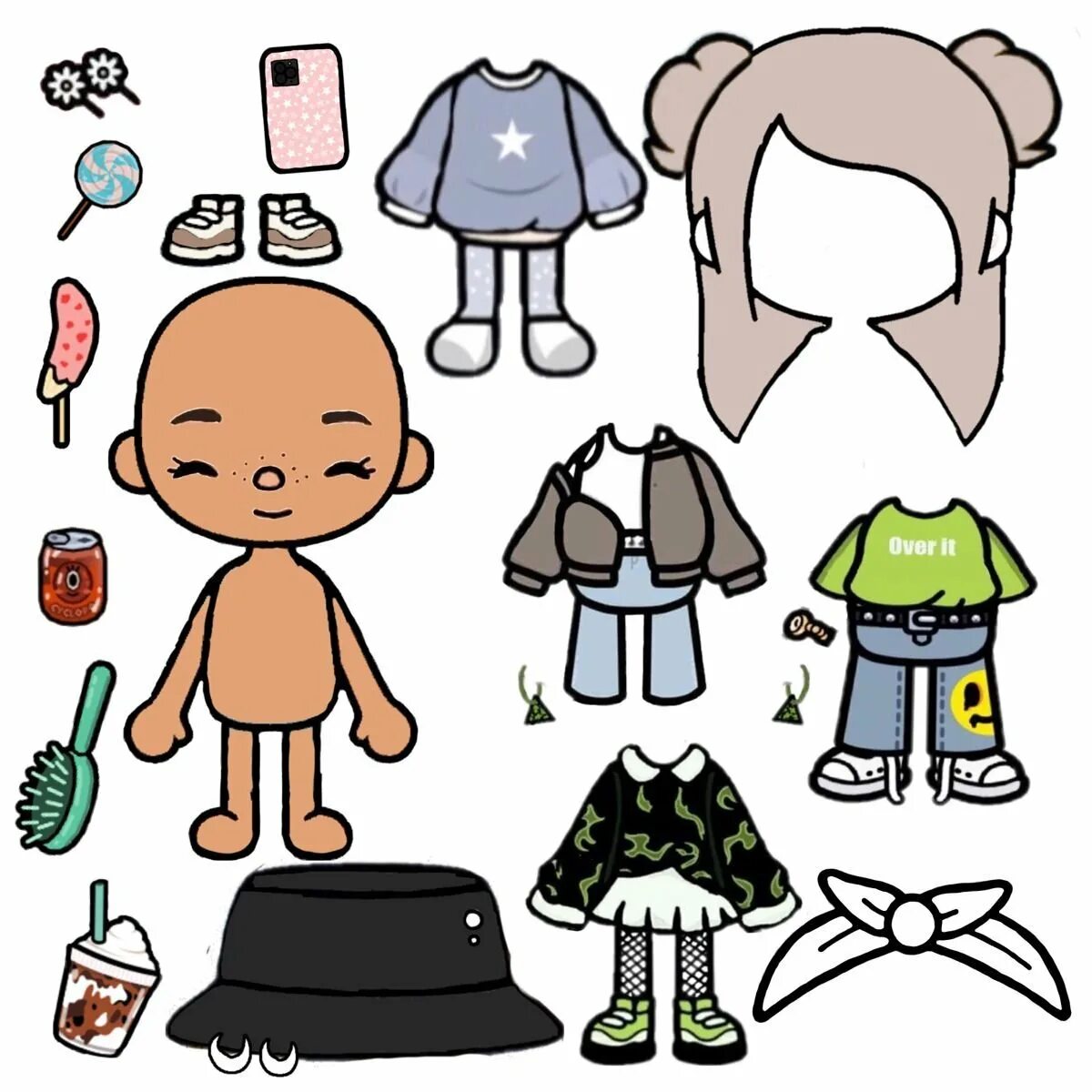 Toca boca из бумаги. Кукла toca boca. Бумажные человечки с одеждой. Персонаж для распечатки с одеждой. Человечки из бумаги с одеждой.