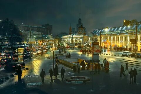 Таганская стоит