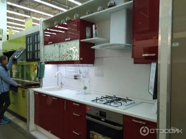 Кухня Leroy Merlin "Ясень фабрик" отзывы