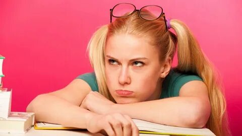 Angry bored