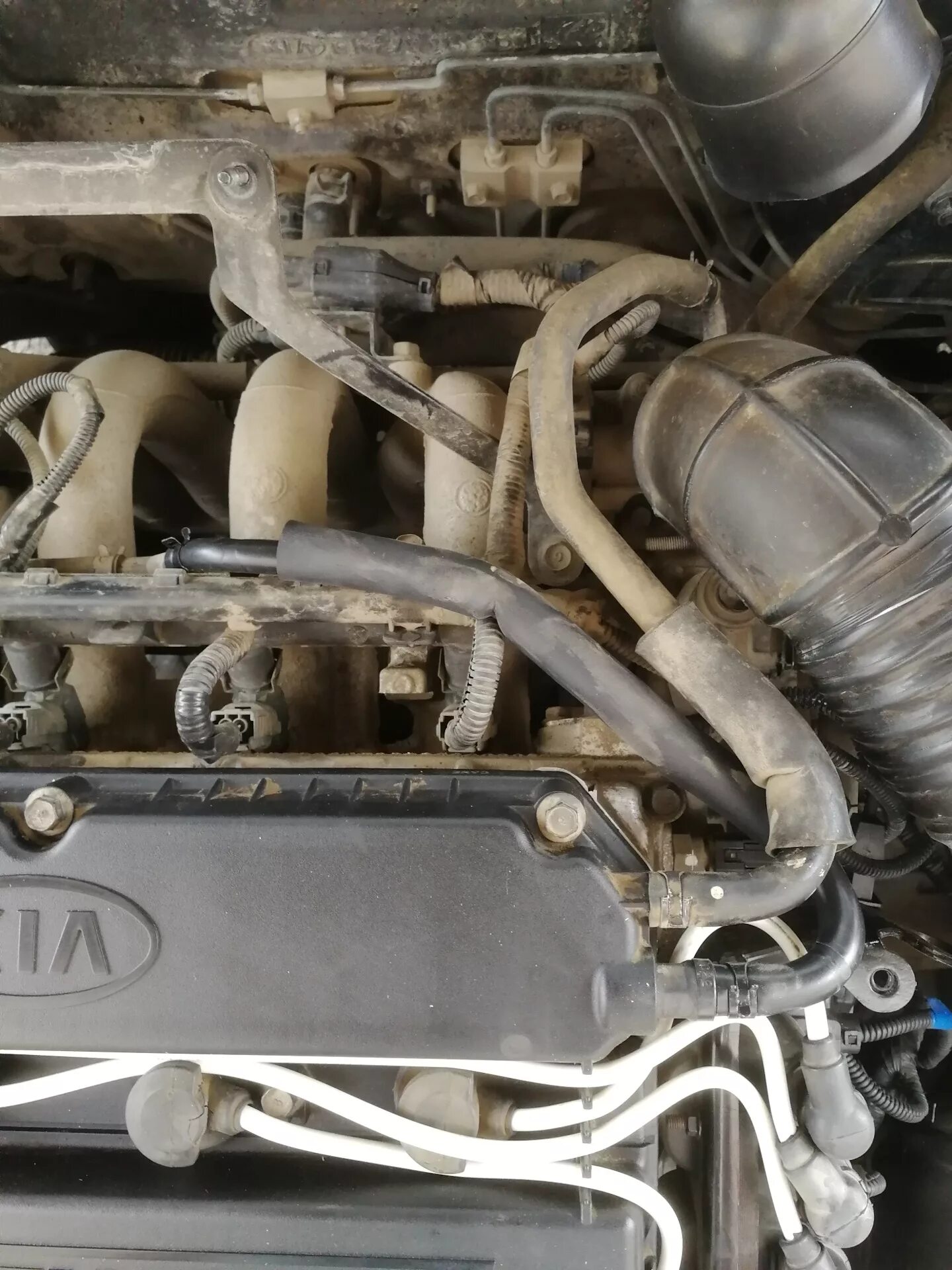 Зима близко. Долго прогревается двигатель и печка, замена термостата. - KIA Spec