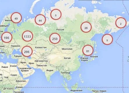 Карта вузов