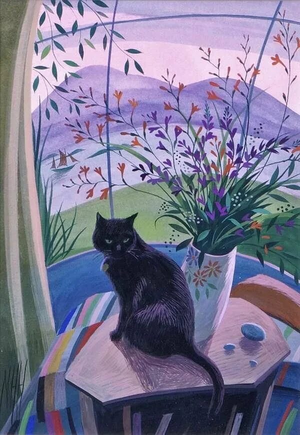 Nicks cat. Nicholas hely Hutchinson. Nicholas hely Hutchinson художник. Николас Хейли Хатчинсон живопись. Nicolas hely Hutehinson картины.