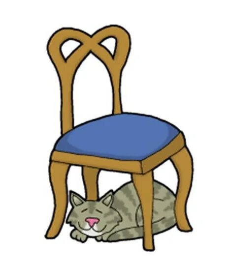 It s on the chair. Котик под стулом. Под стулом. Кот под стулом для детей. Лежать под стулом.