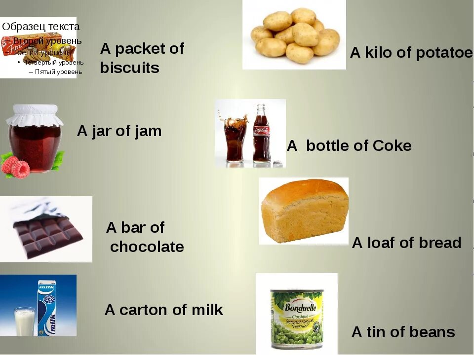 Продукты на английском языке. Еда на англ упаковка. Упаковки на английском языке. Продукт проекта по английскому языку. Fill in carton jar bottle bowl