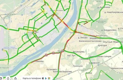 Пробки дзержинск богородск