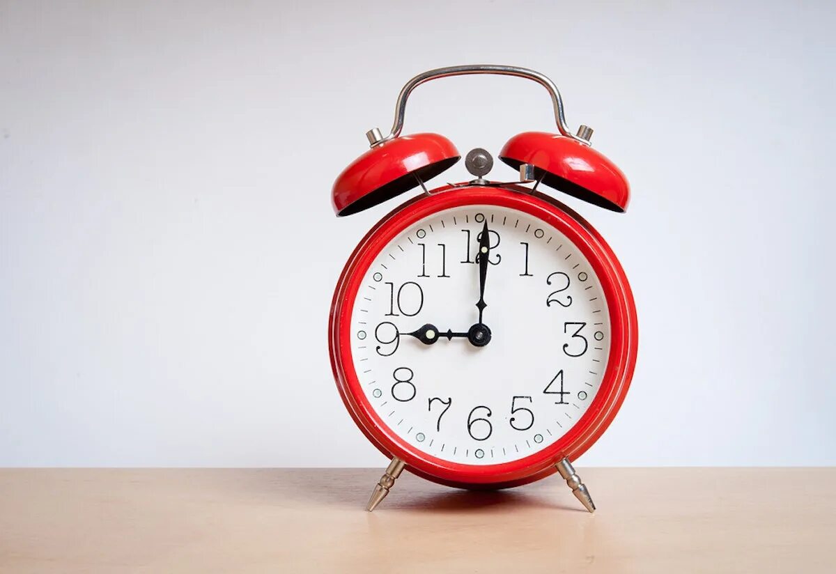 Did the alarm clock