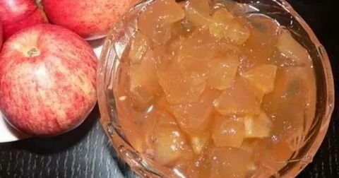 Яблочное варенье без сахара