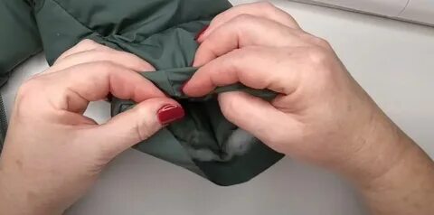 Как укоротить рукава с резинкой