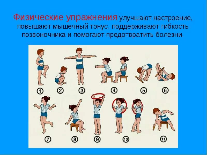 5 видов основных движений