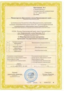 Свидетельство о государственной аккредитации свидетельствует о