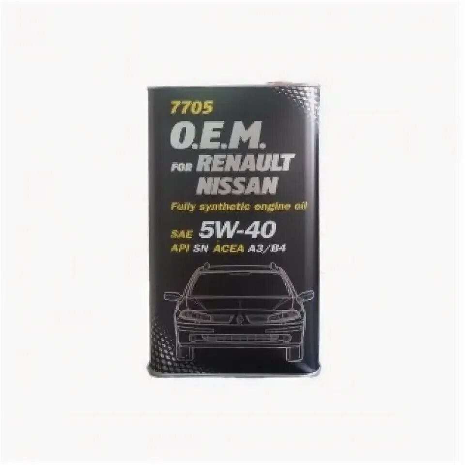 Mannol 7705 o.e.m. 5w-40. Mannol 7705 o.e.m. 5w-40 for Renault Nissan, 4л.. 7705 OEM 5w-40 Mannol. Масло Mannol 5w40 o.e.m.