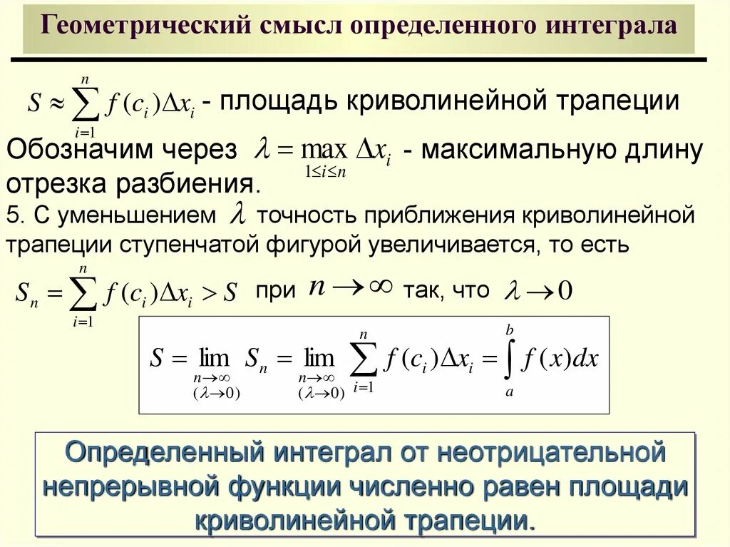 В чем геометрический смысл определенного интеграла. Интеграл геометрический смысл определенного интеграла. Геометрический смысл определеногоинтеграла. Определенный интеграл геометрический смысл определенного интеграла. Геометрический смысл определенного.