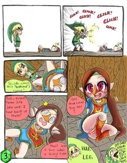 7204851 2234517 Legend of Zelda Link Medli The Wind Waker comic redmatzoo.